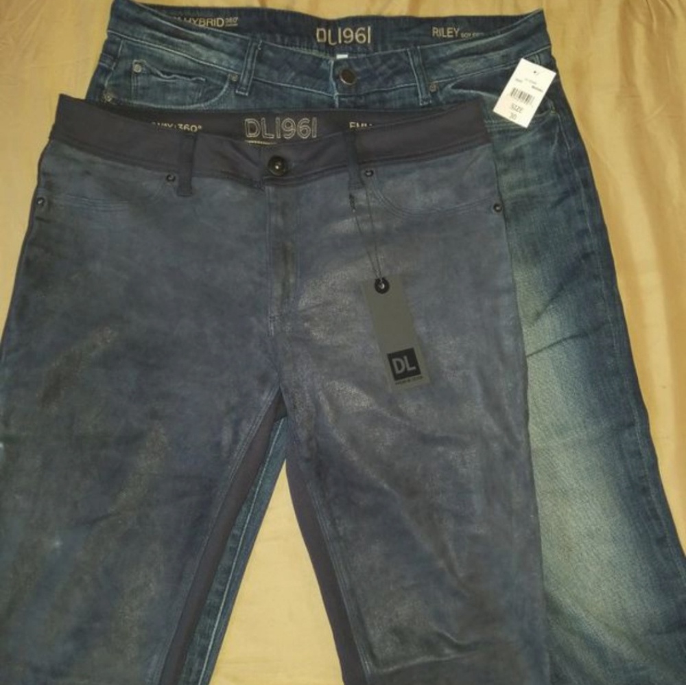 Dl1961 Riley boyfriend and Emma legging jeans
